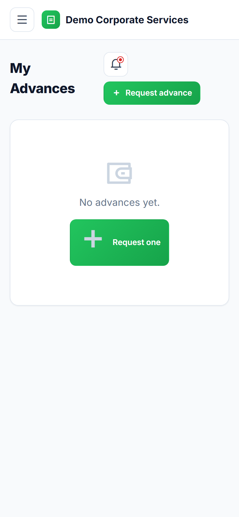 Expense Claim & Reimbursement Software screenshot